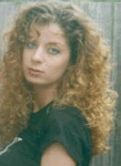 Kristen with curly hair
